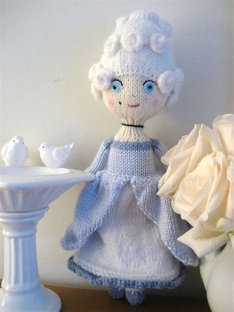 Marie Antoinette Doll Pattern By Amy Gaines Knitted Doll Patterns