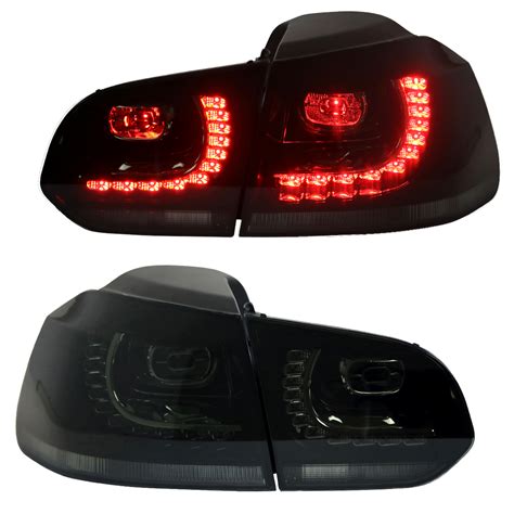 Led R Ckleuchten F R Vw Golf Vi Schwarz Smoke Gti R Look Golf