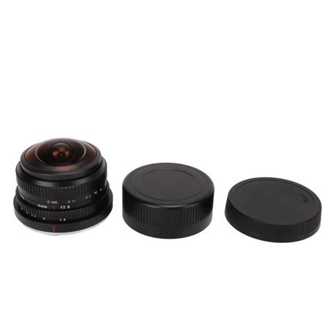 YOSOO Objectif Fisheye Circulaire 4mm F2 8 Objectif Fisheye Ultra Grand