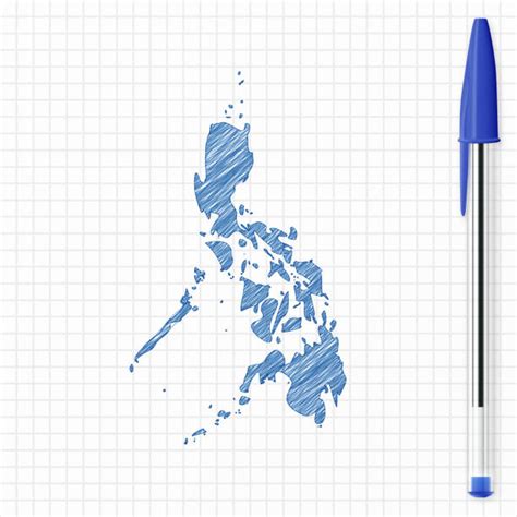 Best Drawing Of The Philippines Map Illustrations Royalty Free Vector