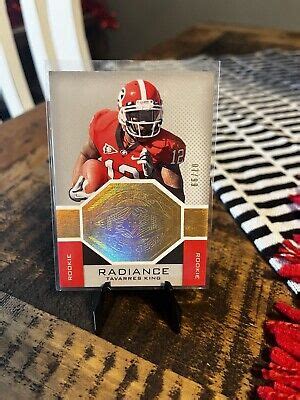 2013 SPX Football TAVARRES KING Radiance Finite Rookie 99 Georgia