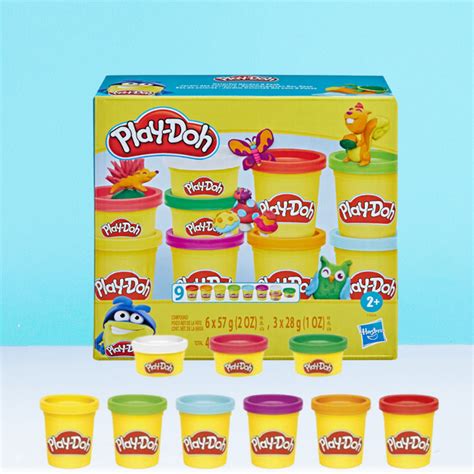 Play Doh Zestaw Uzupełniający Ciastolina 9 Kolorów sklep DamiZabawki pl