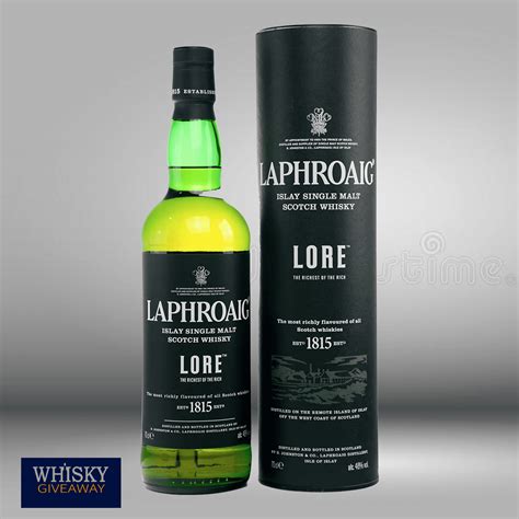 Laphroaig Lore Islay Single Malt Scotch Whisky 70cl Whisky Giveaway