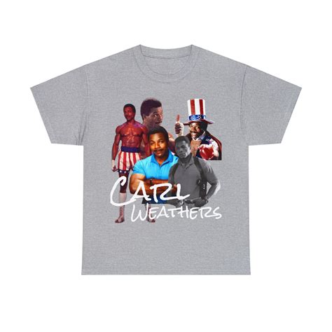 Carl Weathers Tribute T Shirt Unisex Etsy