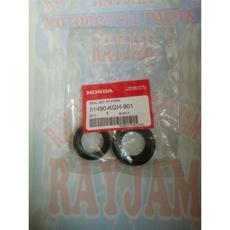 Front Fork Oil Seal With Dust Shield Xrm Rs Wave