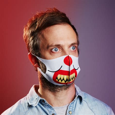 Scary Clown Reusable Face Mask | FIREBOX®