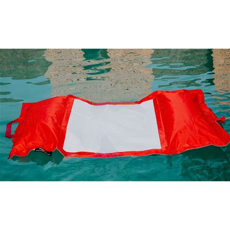 Pool Floating Bean Bag Water Lounger Red