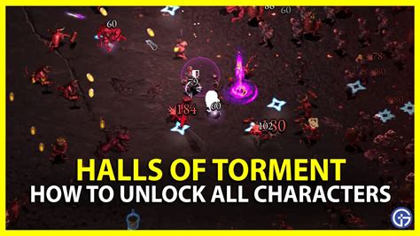 How To Unlock All Characters In Halls Of Torment Gamer Tweak