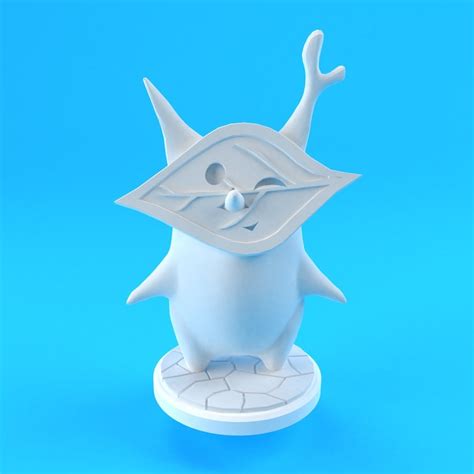 Korok Legend Of Zelda Breath Of The Wild Stl File 3d Model Etsy Uk