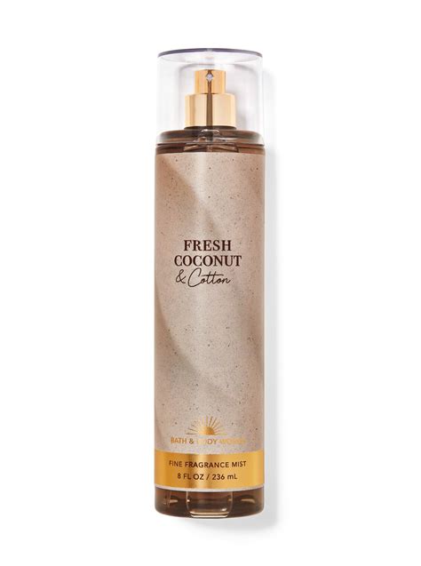 Bath body works fresh coconut cotton fine fragrance mist – Artofit