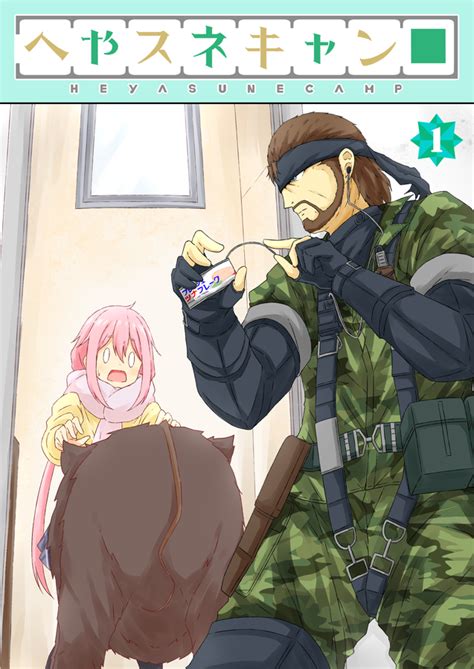 Kagamihara Nadeshiko Naked Snake And Ootsuka Akio Yurucamp And 3