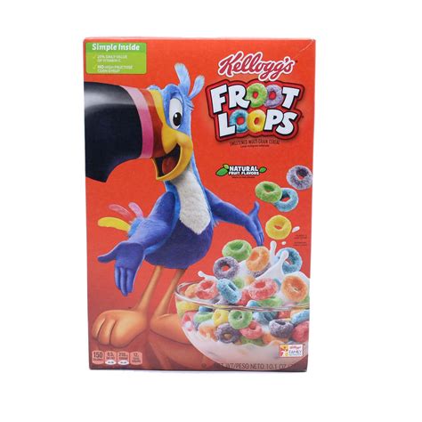 Froot Loops Cereal Box