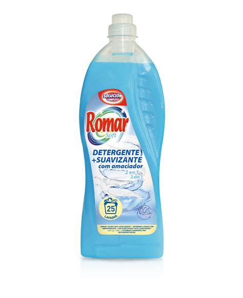 2 In 1 Washing Liquid Fabric Softener Quimi Romar