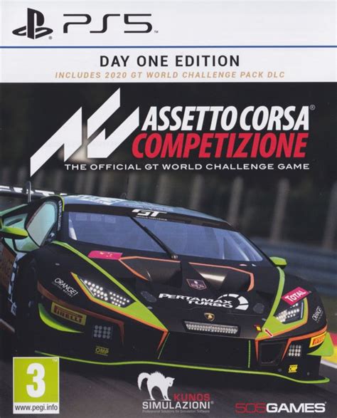 Assetto Corsa Competizione Day One Edition Box Cover Art