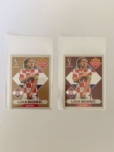 Figurinha Extra Luka Modric Legend Bronze Bord Copa Frete Gr Tis