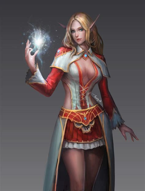 Elf Cleric By SKtneh On DeviantArt