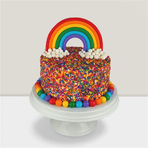 Rainbow Sprinkle Cake Doorstep Cake