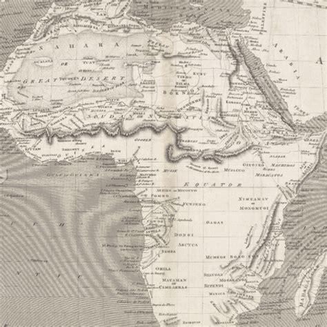 Historical Map Of Africa 19th Century Soar