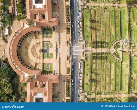 Unions Building From Above Pretoria South Africa Stock Photo Image