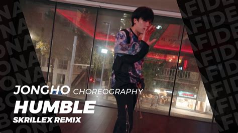 Kendrick Lamar Humble Skrillex Remix Jongho Choreography Youtube