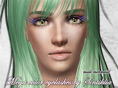 The Sims Resource Sintiklia Mega Color D Eyelashes