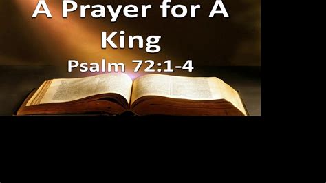 Psalm 72 Youtube