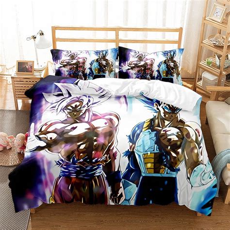 3d Printed Anime Dragon Ball Bedding Sets Dragon Ball Comforter Cover