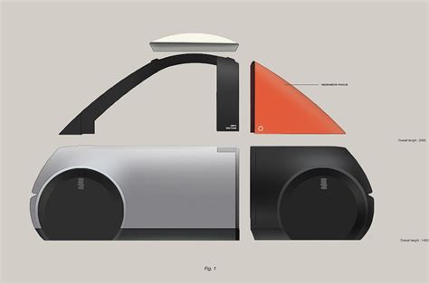 This modular single-person car adapts to changing lifestyle, giving ...