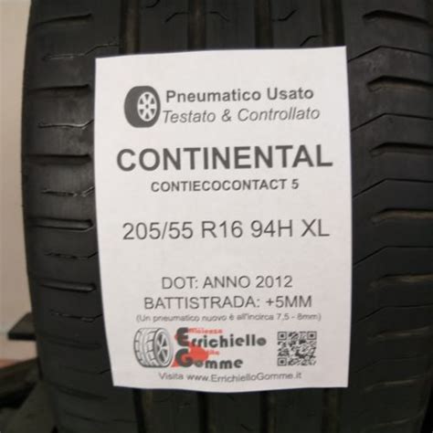 R H Xl Continental Contiecocontact Mm Gomme Estive