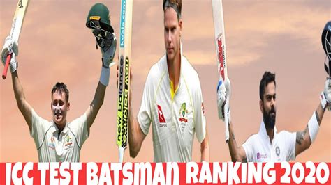 Top 10 Icc Test Batsman Ranking 2020🏏 Youtube