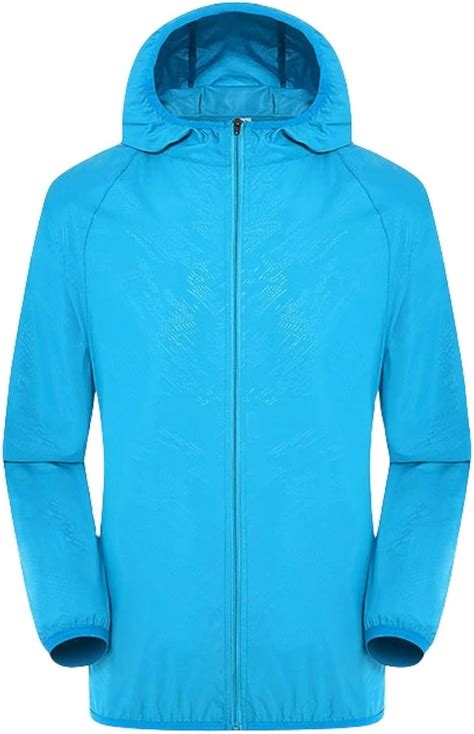 Municipal Womens Lightweight Hooded Raincoat Waterproof Packable Active Outdoor Rain Jacket