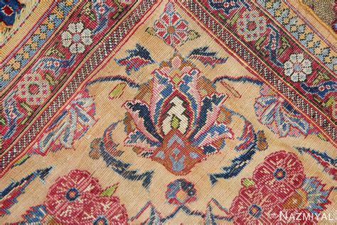 Fine Silk Persian Souf Kashan Rug Nazmiyal Antique Rugs