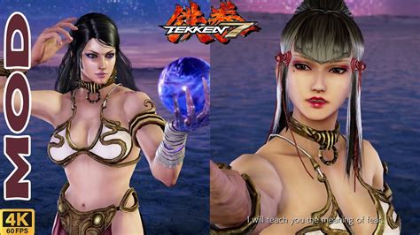 Tekken 7 Mods Zafina Kazumi Metal Bikini Mod CPU Vs CPU AI Vs