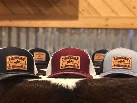 Custom Leather Hats Rafterb Leather
