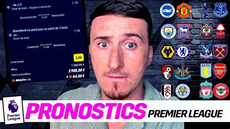 Pronostic Foot Premiere League Mes 10 Pronostics Première League