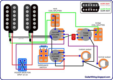 Internal Wiring Diagram Epiphone Guitar