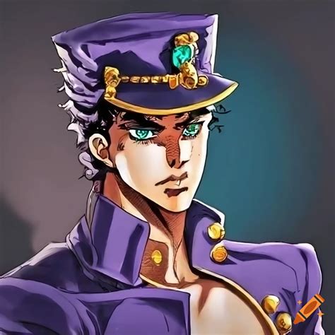 Image Of Jotaro Kujo From Jojos Bizarre Adventure On Craiyon