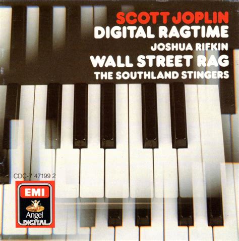 Scott Joplin Joshua Rifkin The Southland Stingers Digital Ragtime