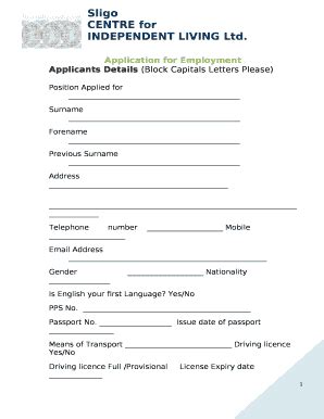 Applicants Details Block Capitals Letters Please Doc Template Pdffiller