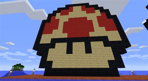 Toad Pixel Art Minecraft Map