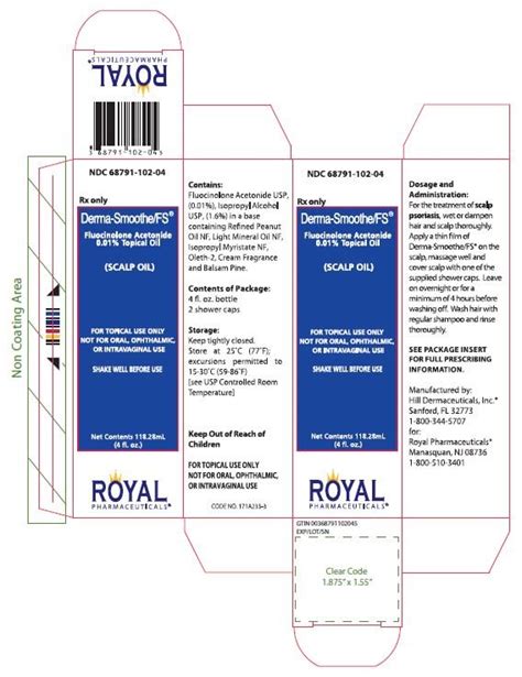 Derma-Smoothe/FS: Package Insert - Drugs.com