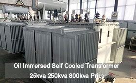 Oil Immersed Self Cooled Transformer Kva Kva Kva Price News