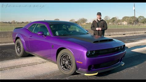 John Hennessey S 2023 Dodge Challenger SRT Demon 170 Is One Seriously