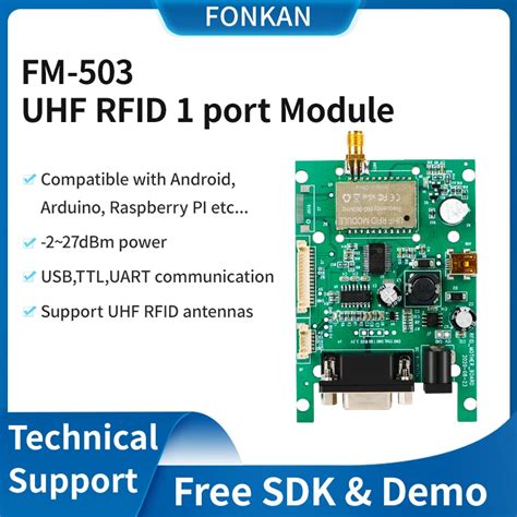 Fonkan Mhz Uhf Rfid Module Long Range Reader Ttl Uart Module