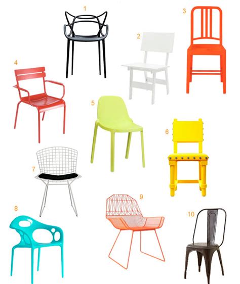 10 Colorful Modern Outdoor Dining Chairs Design Milk