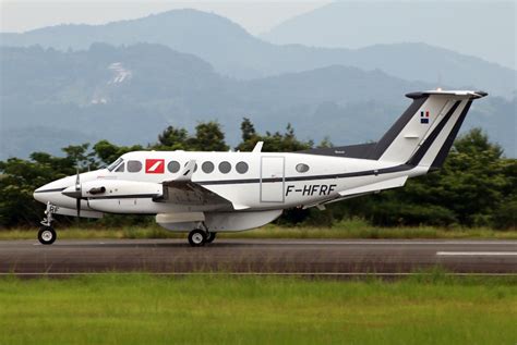 フランス企業所有 Beechcraft 200 Super King Air F HFRF 静岡空港 航空フォト by なごやんさん 撮影