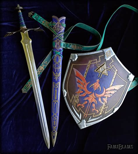 The Sword In The Stone Real Zelda Master Sword Custom Made Links