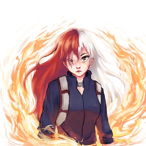 My Hero Academia Todoroki Girl Background