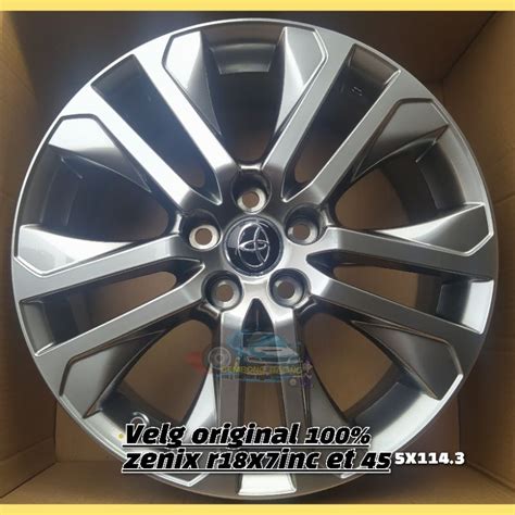 Jual Velg Original Innova Zenix Ring 18 Shopee Indonesia