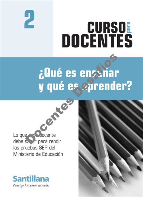 PDF Qué es enseñar y qué es aprender Desaf os uenma edu ec